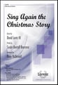 Sing Again the Christmas Story SATB choral sheet music cover